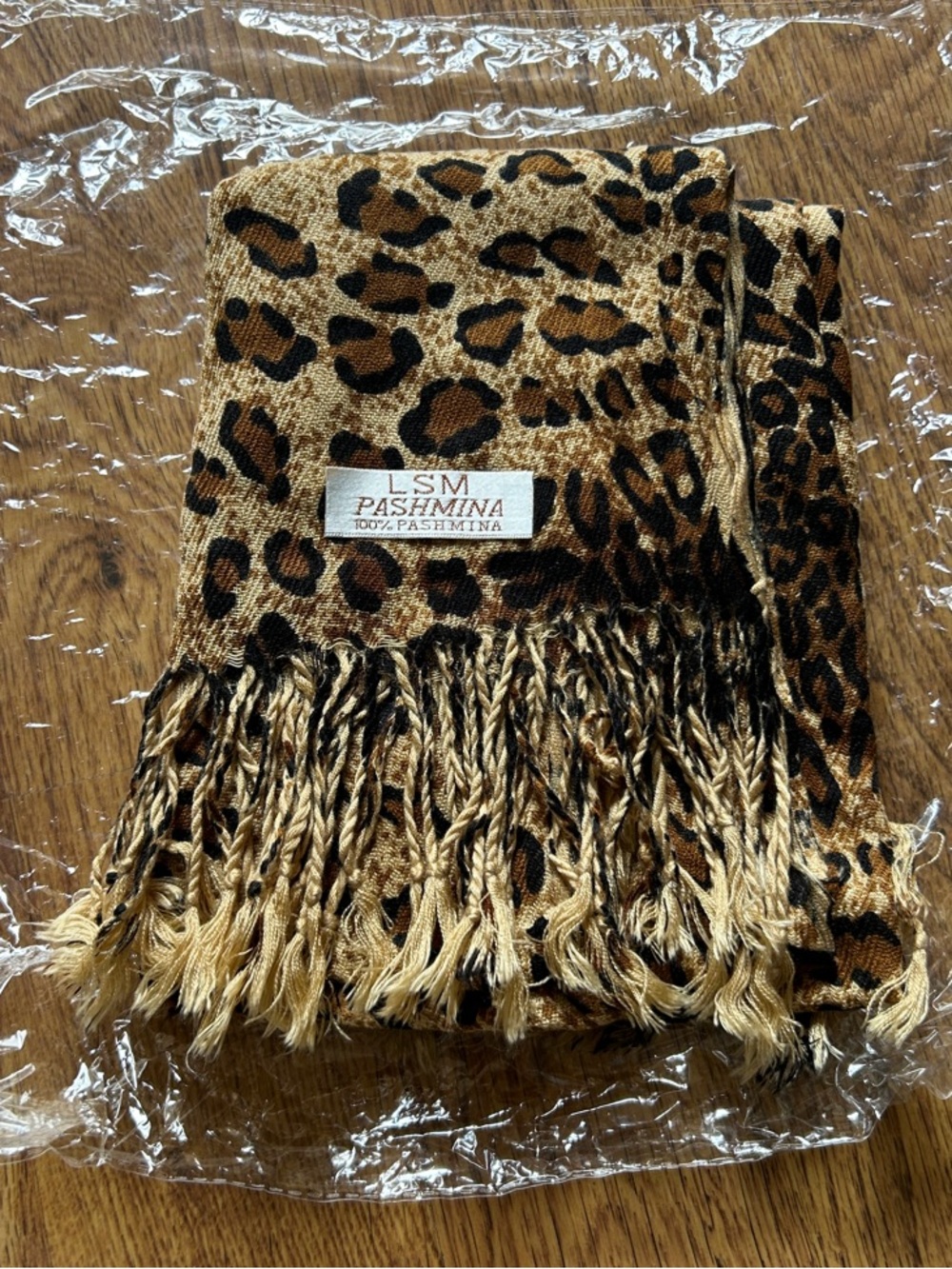 NEW Pashmina Leopard Print